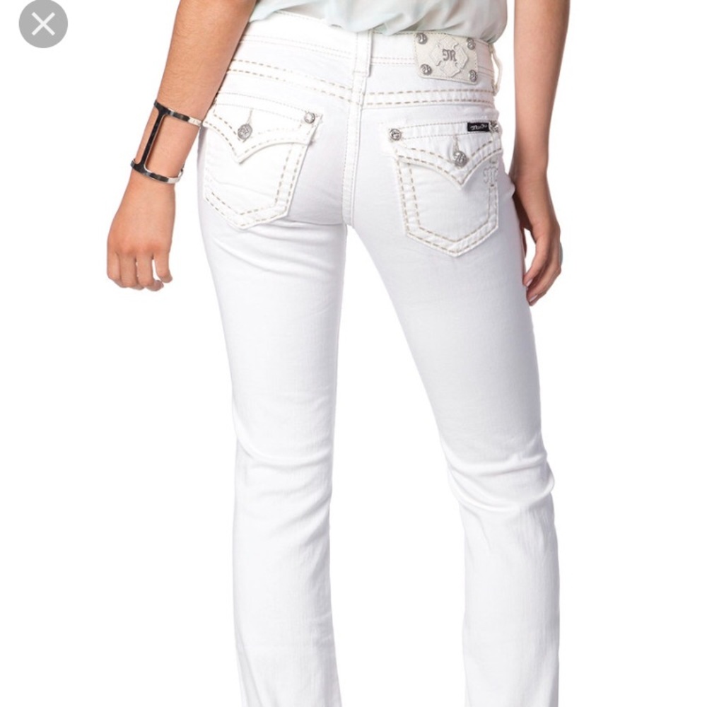 MISS ME white jeans NWOT